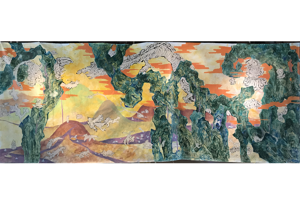 紀少淵 Limbo 紀少淵 Limbo 210x450cm